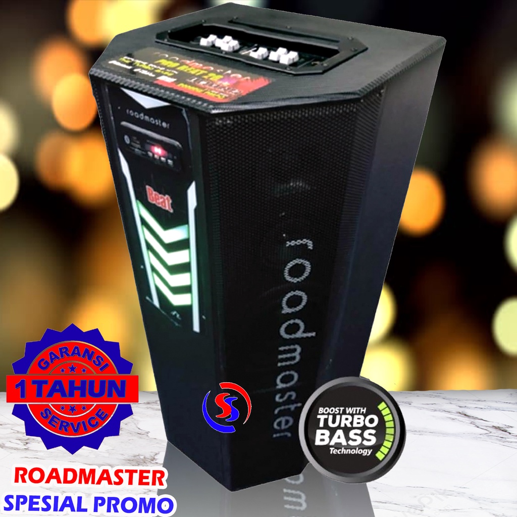 SPEAKER AKTIF PRO BEAT 26 ROADMASTER BLUETOOTH GRATIS SERVICE 12 BULAN