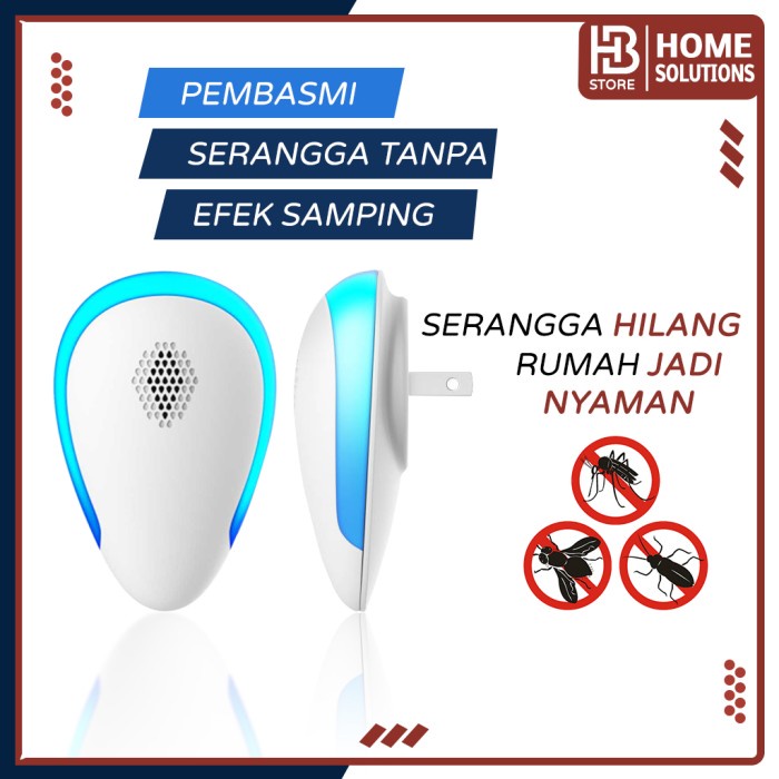 Alat Pengusir Pembasmi Anti Nyamuk Kecoa Lalat Cicak Elektrik Ampuh
