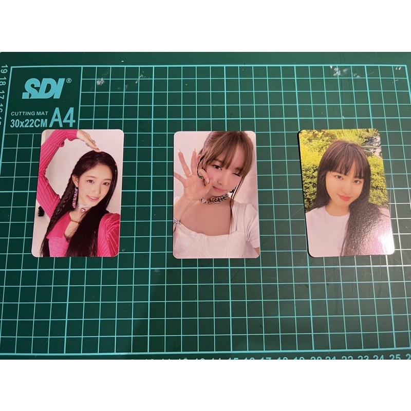 leeseo, rei, liz photocard after like, love dive jewel case, ktown4u pob benefit