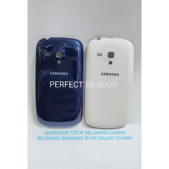 BACKDOOR TUTUP BELAKANG CASING BELAKANG SAMSUNG I8190 GALAXY S3 MINI