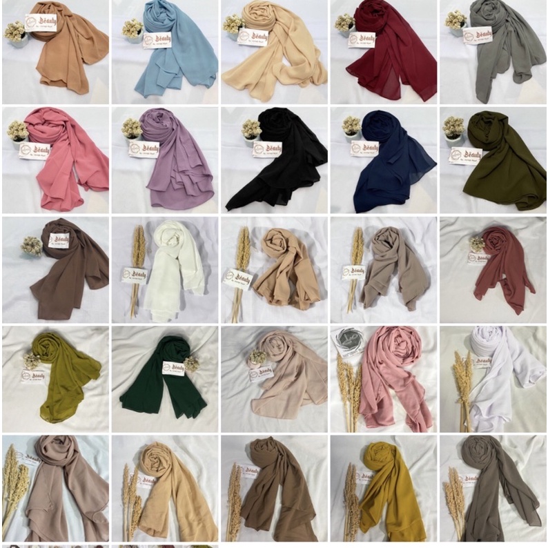 PASHMINA JUMBO / JILBAB PASHMINA SYAR'I / PASHMINA PLUS CADAR UKURAN 200cmx110cm / TERMURAH JILBAB PASHMINA JUMBO