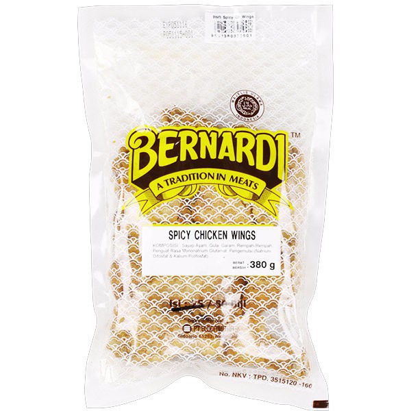 

Bernardi Spicy Chicken Wings 380 G