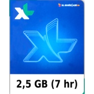 Voucher XL 2,5 GB (7 hari)