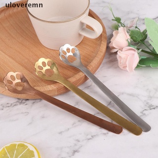 5* 304 Stainless Steel Cute Cat Shape Coffee Spoons Tea Spoon Stirring Spoons 