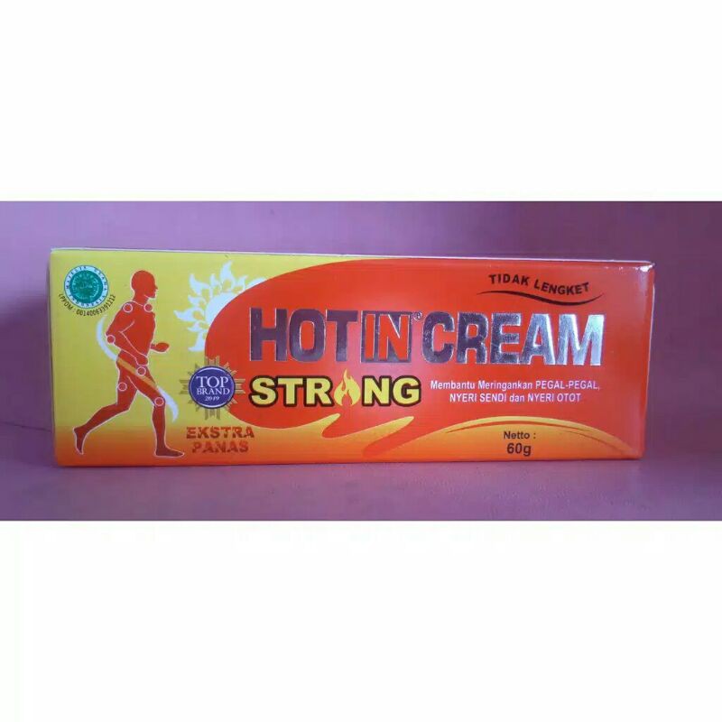 Hot in cream 60gr kemasan dus