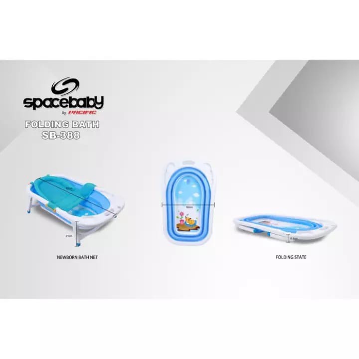 Spacebaby Folding Bath - SB-388 (Bak Mandi Lipat Bayi)