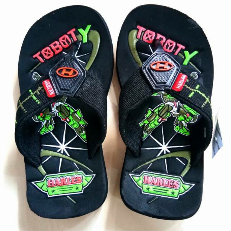 Sandal harles anak karakter