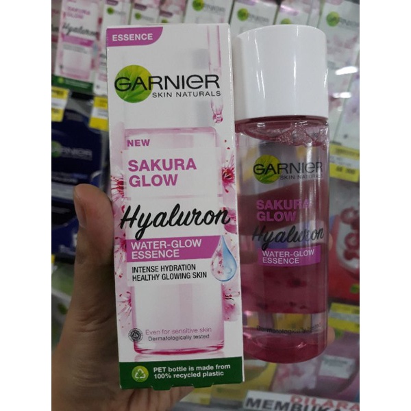 garnier sakura glow hyaluron water essence 100ml