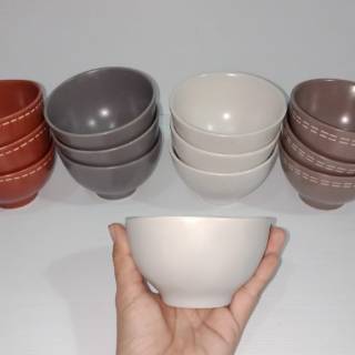  Mangkok  Pangsit Keramik  Mangkok  Mini  Mangkok  Keramik  
