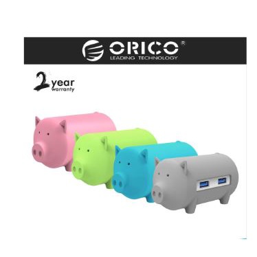 Usb 3.0 hub orico 3 port with sd Tf card reader 5Gbps 100cm cable little pig h4018-u3 h4018u3 - Terminal usb3.0