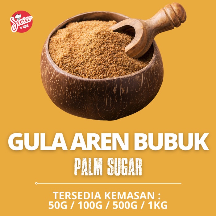 

GULA AREN 500G ORGANIK GULA SEMUT PALM SUGAR GRADE A / GULA AREN BUBUK 500 gram