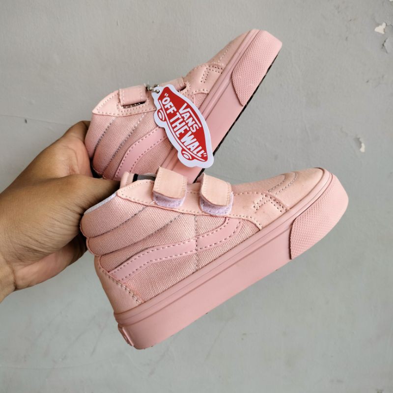 SEPATU VANS ANAK SK8 PINK PREMIUM HIGH QUALITY SEPATU ANAK PEREMPUAN KADO KIDS