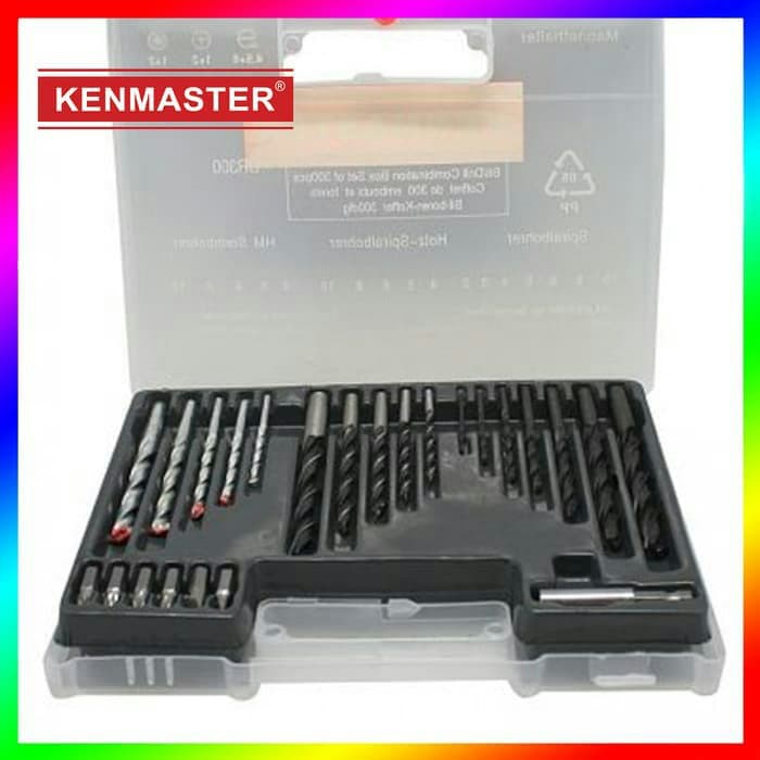 Kenmaster , 603R , Mesin Bor 10mm BB + Mata Bor Set Fischer Kenmaster