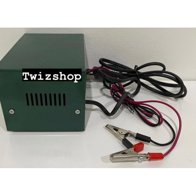 ⅍ Charger Aki Otomatis 6V-12V 5A / Charger Aki Motor 5 Ampere 6/12 Volt - Ada VU ✰