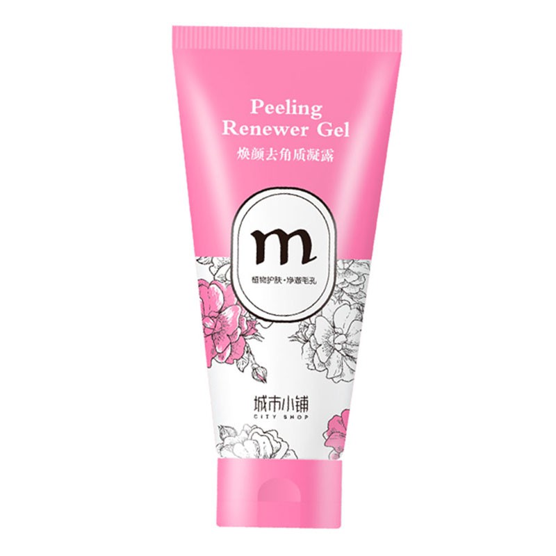 CITY SHOP Peeling Renewal Gel - Peeling Wajah - Exfoliating - Peeling Komedo  Triple Action