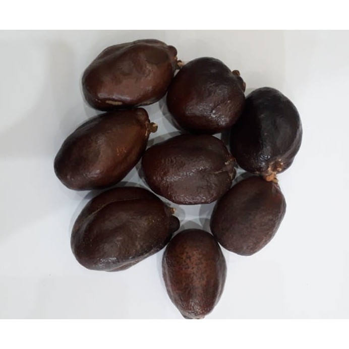 

Bauh Zuriat Asli Madinah Untuk Promil Warna Coklat Tua 250 Gram