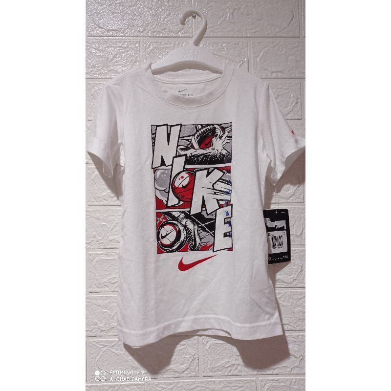 SALE KAOS ANAK NIKE BOYS WHITE ORIGINAL