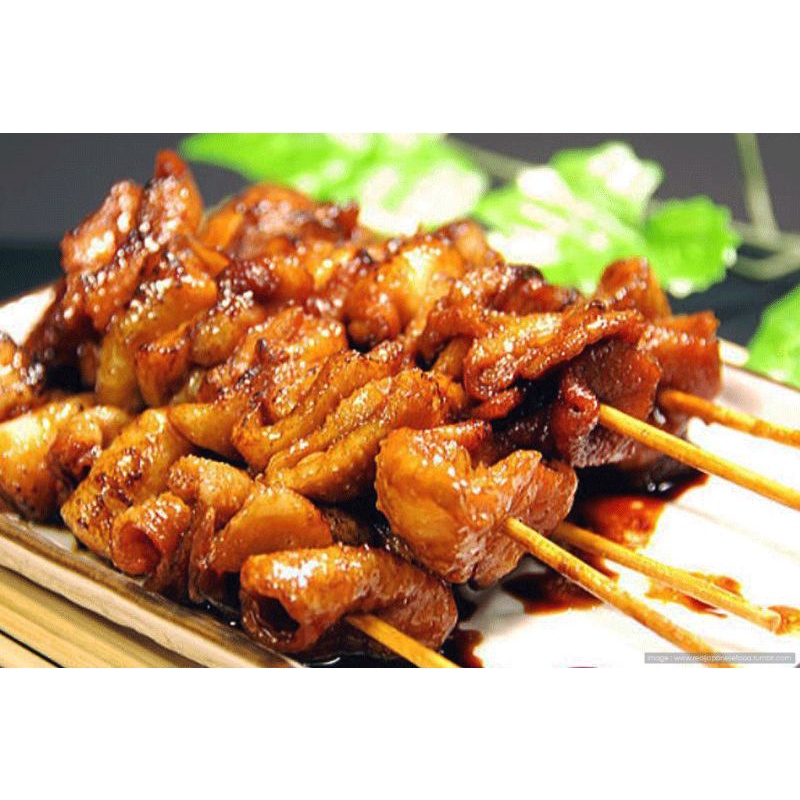 

Yakitori Kulit/Sate Korea isi 5 (Plus Saus Yakitori)