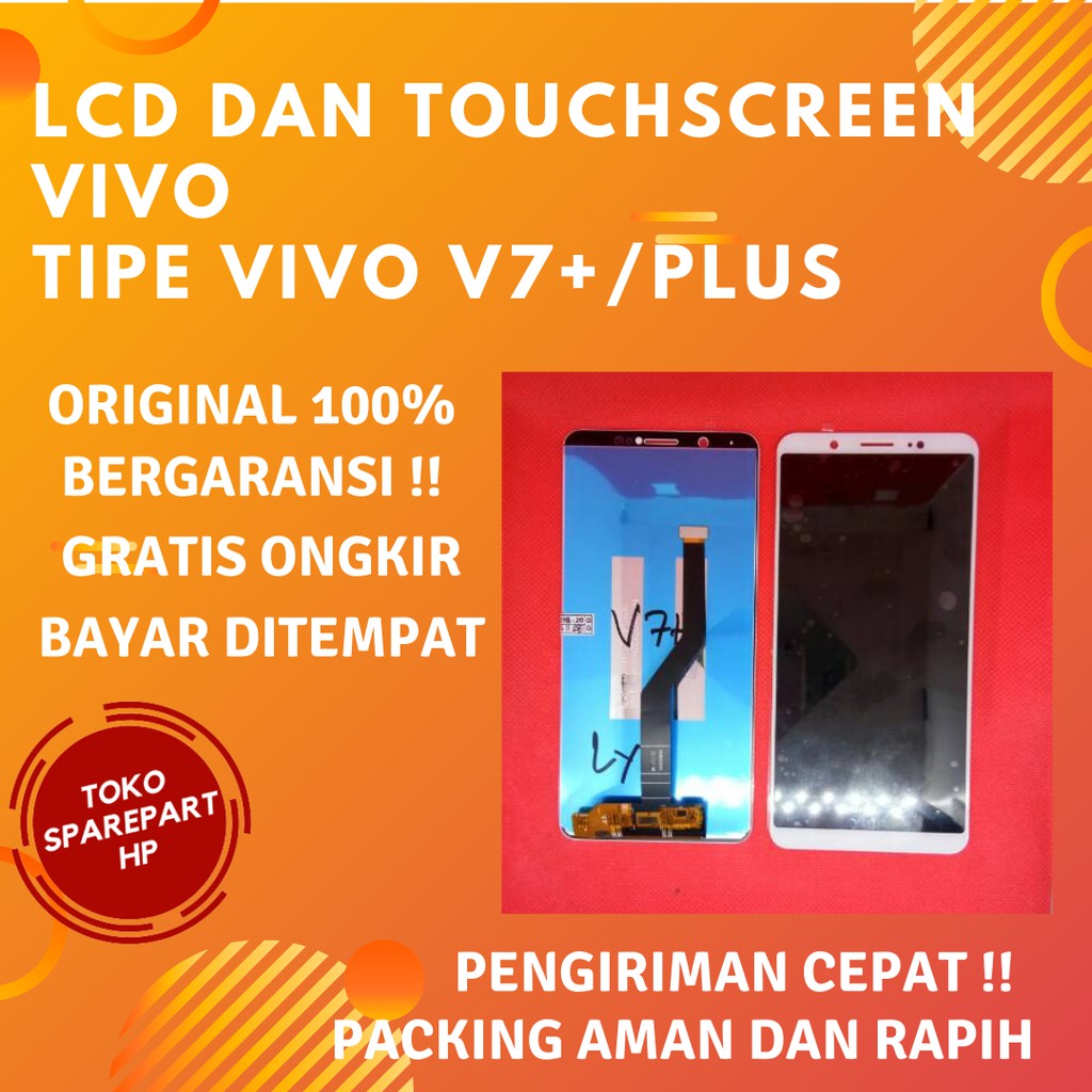Lcd dan Touchscreen Vivo V7+ Ori Layar Lcd Hp Vivo V7 Plus Fullset Original