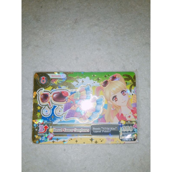 AIKATSU CARD PREMIUM ACC RESORT CANCER
