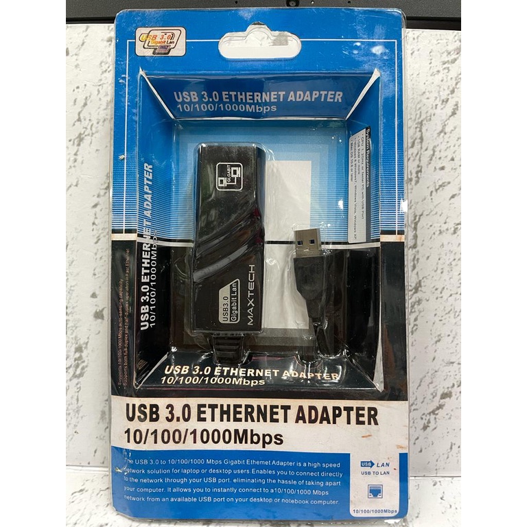 CONVENTER USB 3.0 ETHERNET ADAPTER usb3.0 gigabit lan UP TO 1000 Mbps