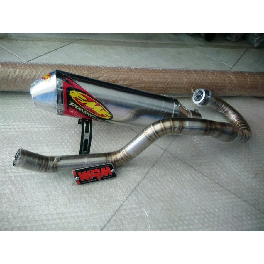 KNALPOT RACING SCORPIO TRAIL RANGKA KTM 250 FMF POWERCORE4
