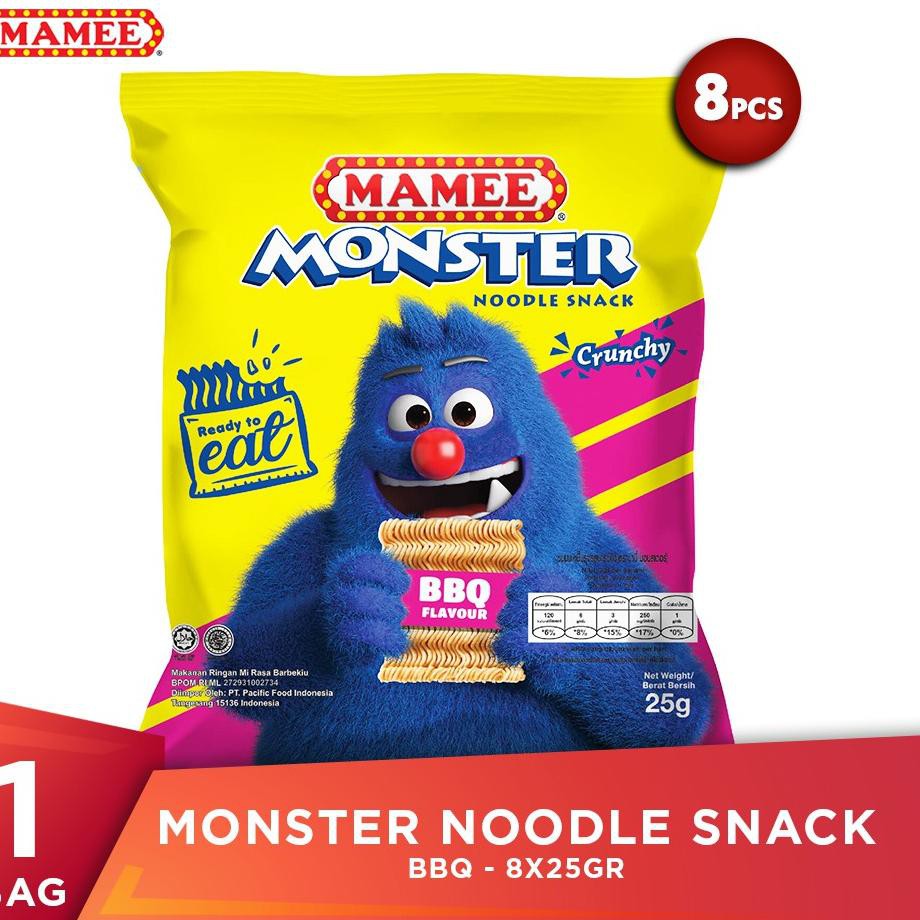 

[PREMIUM] Mamee Monster Noodle Snack BBQ 200gr