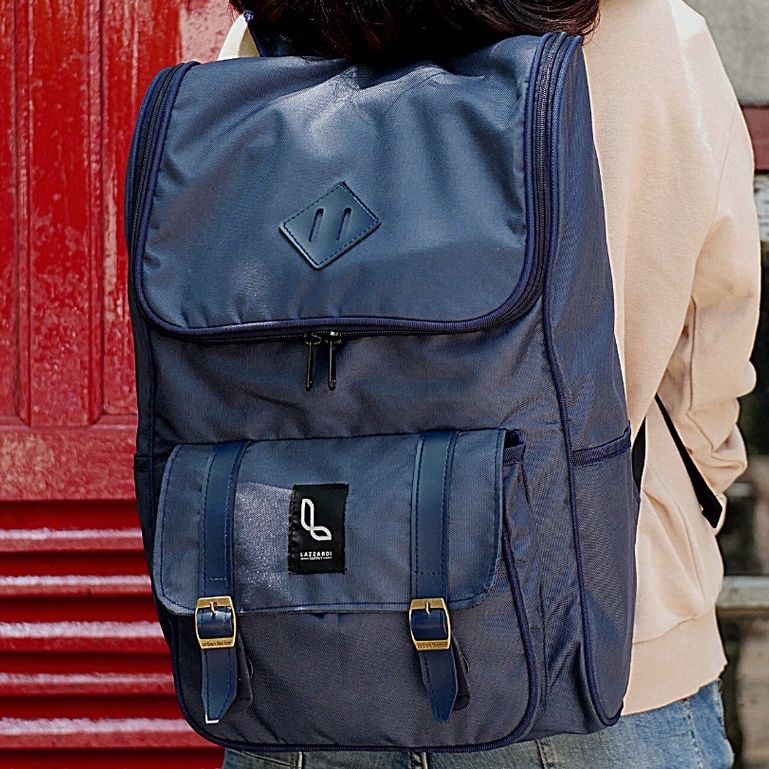 STRUGGLE NAVY |ManNeedMe x URBAN| Tas Ransel Pria Wanita Punggung Backpack ORIGNAL