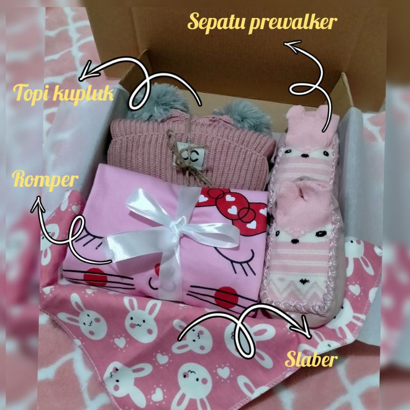 HAMPERS BAYI KADO BAYI LAHIRAN HADIAH KADO BAYI NEWBORN | SET JUMPER