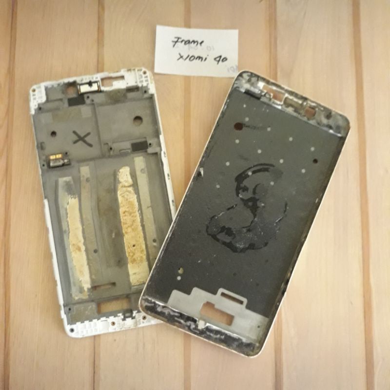Frame tatakan LCD original copotan Asli HP Xiaomi Redmi 4a