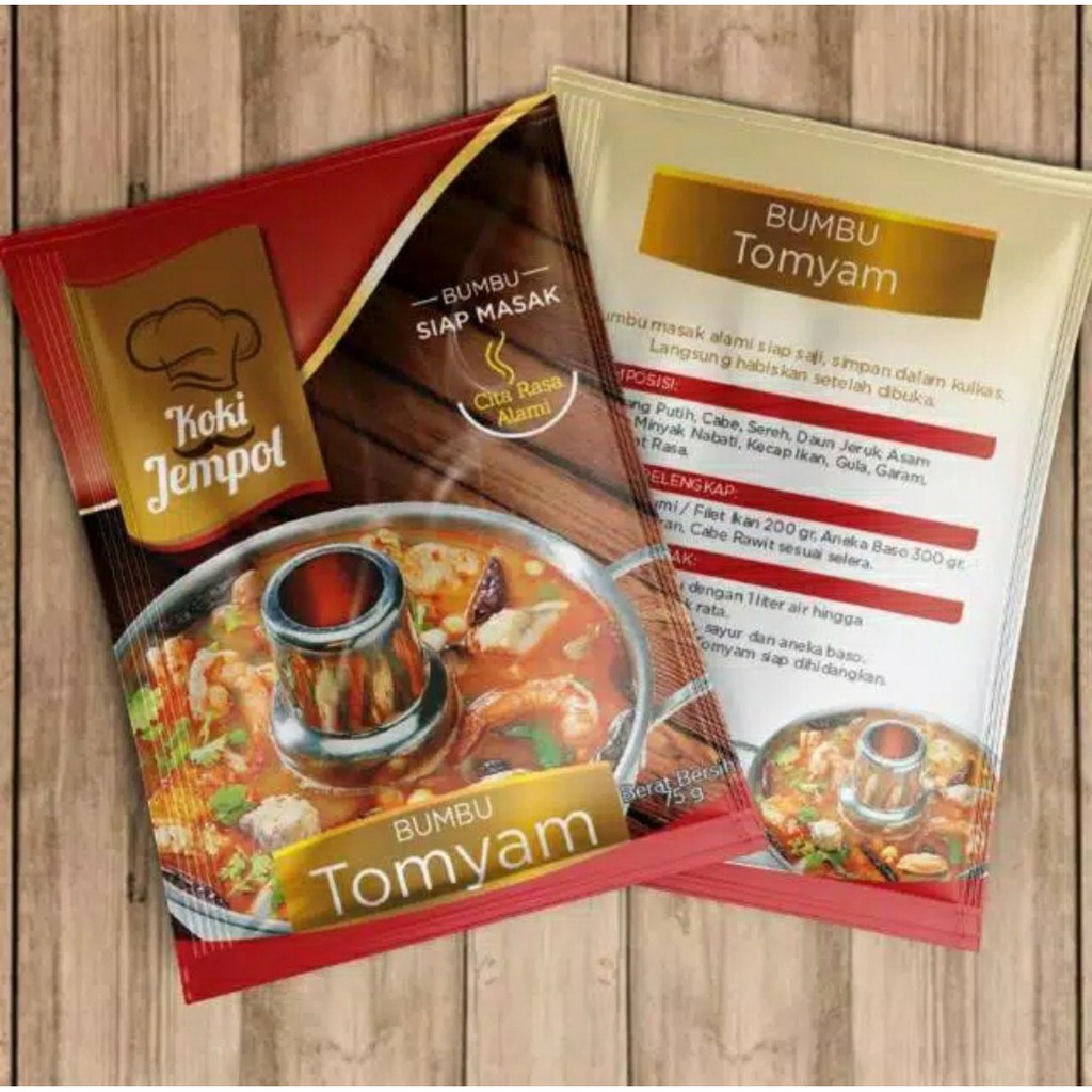 Bumbu Tomyam Koki Jempol | Bumbu Tom Yum 75gr