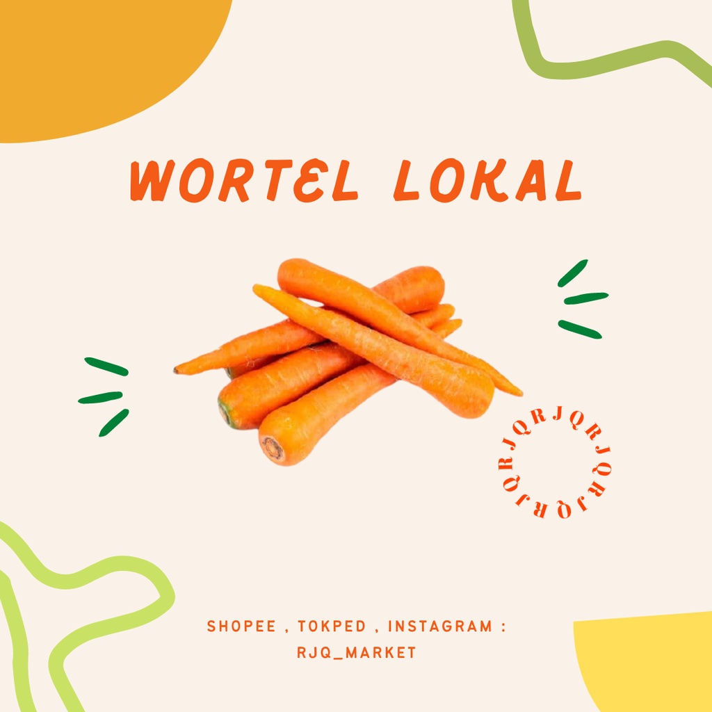 

WORTEL LOKAL - SAYURAN SEGAR