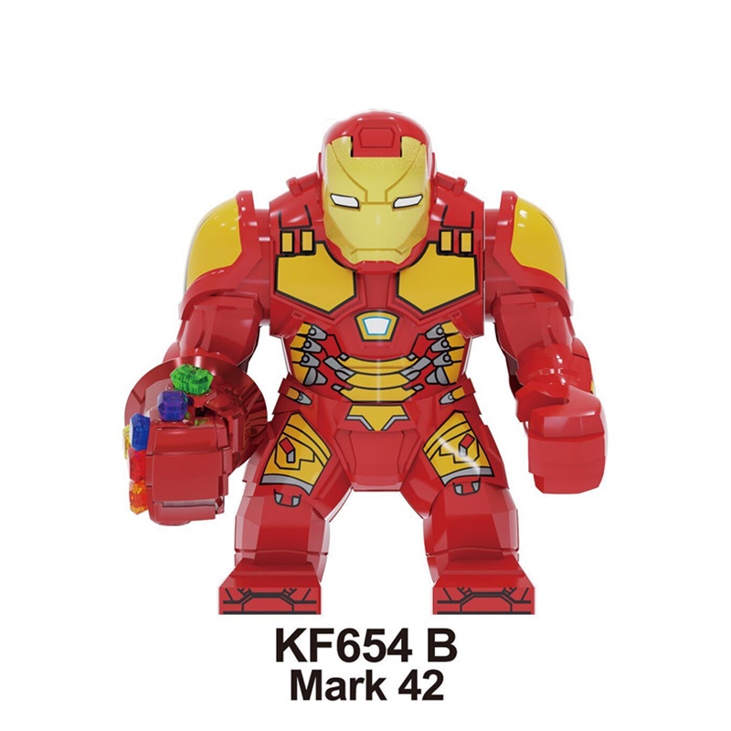 Mainan Action Figure Iron Man Avengers Bahan ABS Untuk Hadiah Anak Laki-Laki