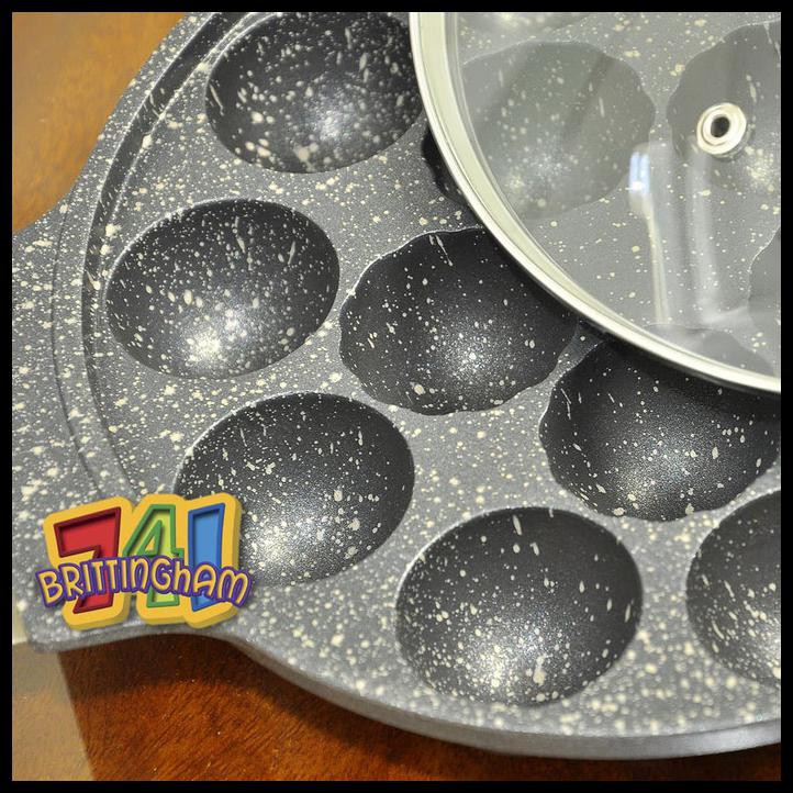 CETAKAN KUE CUBIT 15 LUBANG TAKOYAKI OSAKA TEFLON/ CETAKAN KUE TEFLON