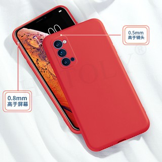 Anti-Jatuh Cangkang OPPO Reno 4 Cover Candy Color Plain