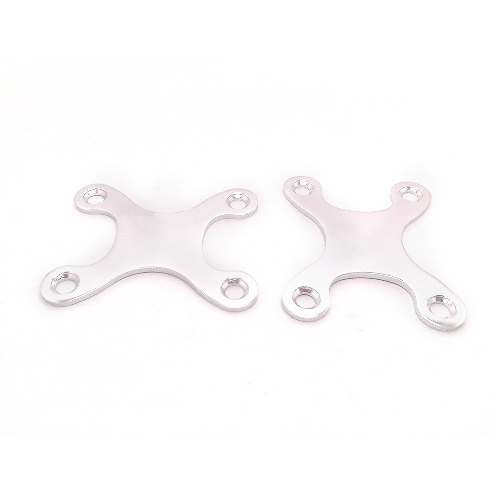 2pcs Skateboard Deck H Style Gasket Aluminium Longboard Gasket 6.5cm