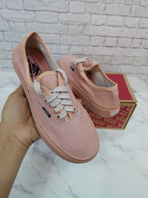 ( CUCI GUDANG )[ MADE IN VIETNAM ] VAN'S ROSE PINK / BARELY ROSE / SALMON | WAFFLE DT