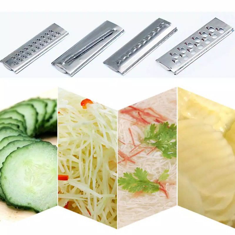 Alat pemotong sayur , Daging , Buah , hand machine cutting manual - Hijau