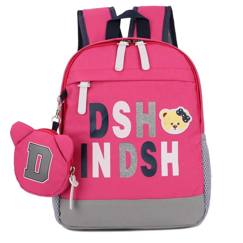 TAS RANSEL ANAK PEREMPUAN MOTIF  DSHO DINDSH  / TAS RANSEL ANAK / TAS RANSEL MURAH