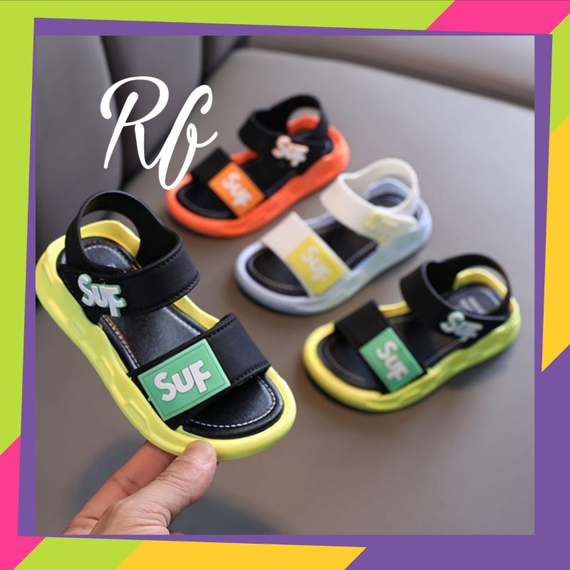 Sepatu Sandal Gunung Anak Pria SUF import high Quality RF