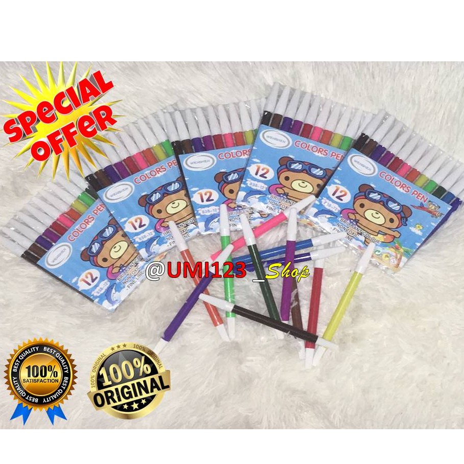 

PROMO SPIDOL WARNA MURAH (COLOR PEN)