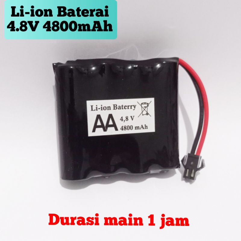 Promo BATERAI MOBIL RC 4.8 V BATERE RC ROCK CRAWLER