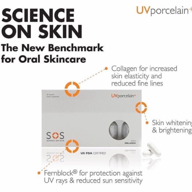 SOS UV Porcelain Plus Whitening 30s