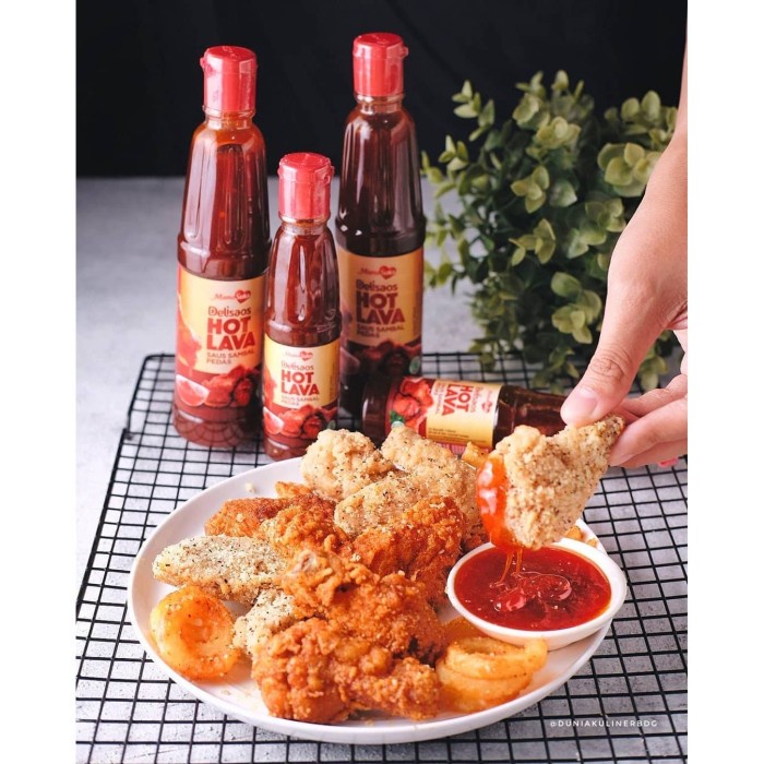 

Siap Kirim Saos Sambal Delisaos Hot Lava Mamasuka 1Kg - Hot Lava
