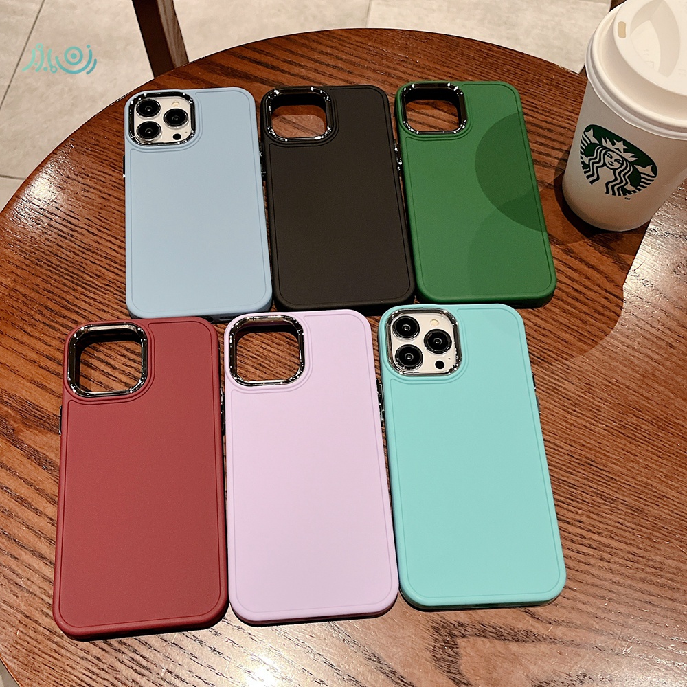 Soft Case Silikon Warna Permen Untuk iPhone 11 12 13 Pro MAX XS MAX XR 7 + 8 Plus SE 2020