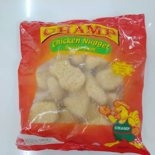 

Champ Chicken Nugget Ayam 500 Gram