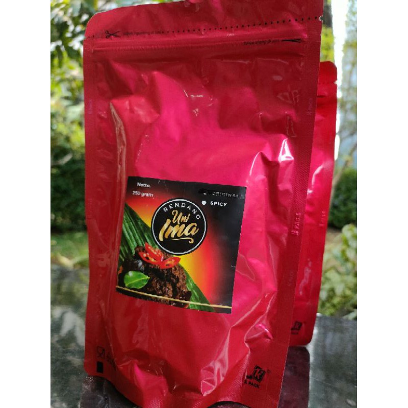 

RENDANG PADANG ASLI, 250 GRAM. ISI 6 POTONG