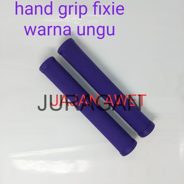 hand grip sepeda warna ungu - hand grip bicycle - handgrip bike fixie