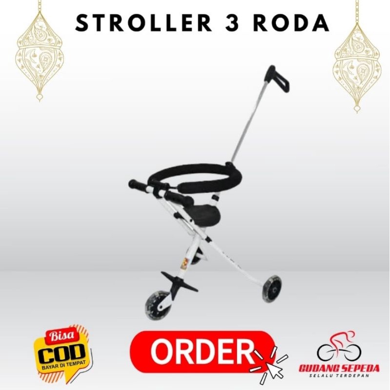 Stroller Anak 3 Roda Kereta Dorong Bayi