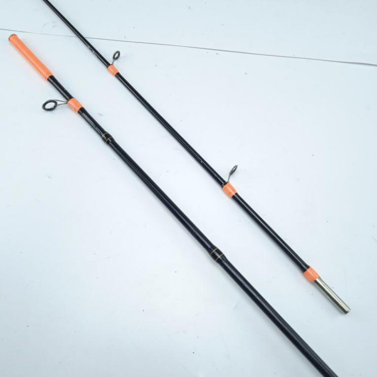 satu set joran pancing ul ultralight lentur Spinning fiber solid murah kuat ajiro pegasus 100 120 13